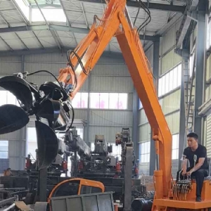 挖抓船吊固定吊車載吊總成